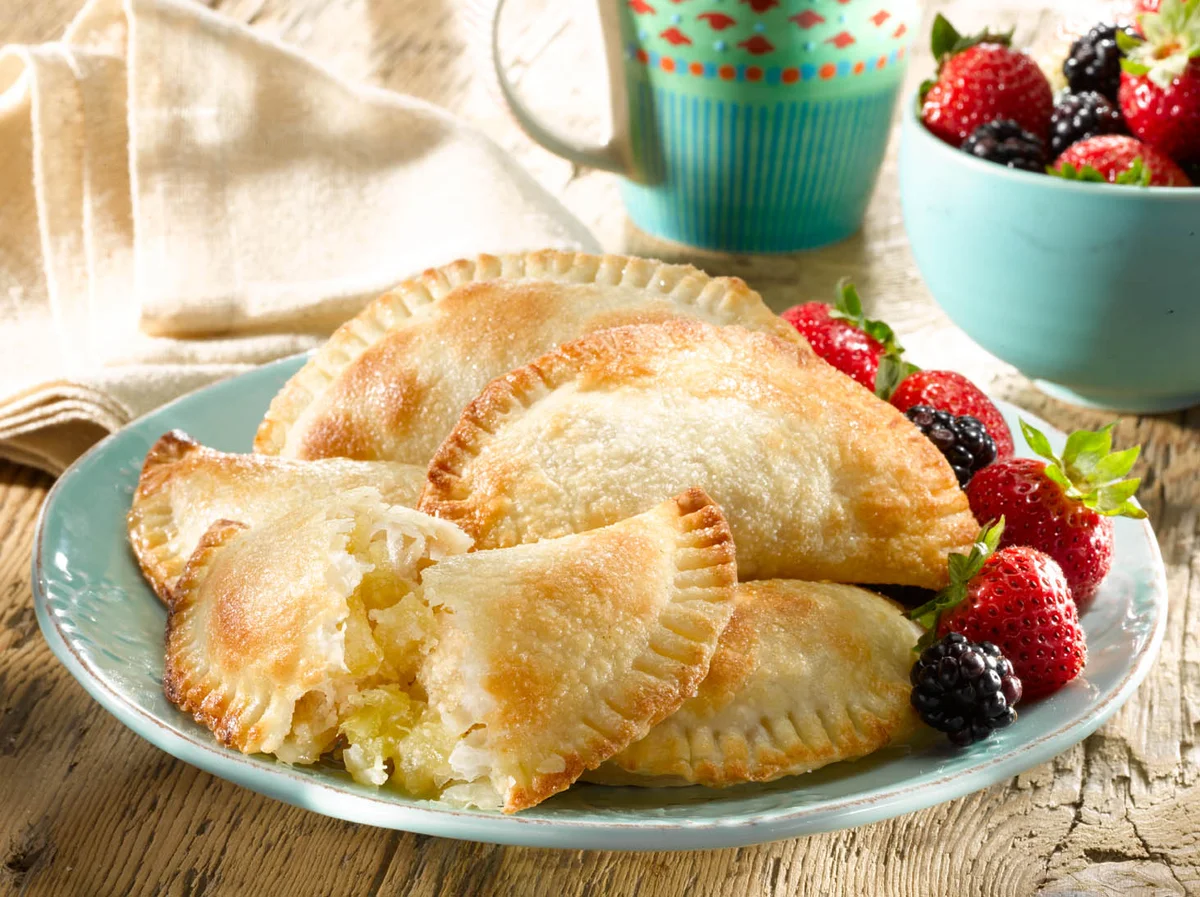 Mexican Pineapple-Coconut Empanadas