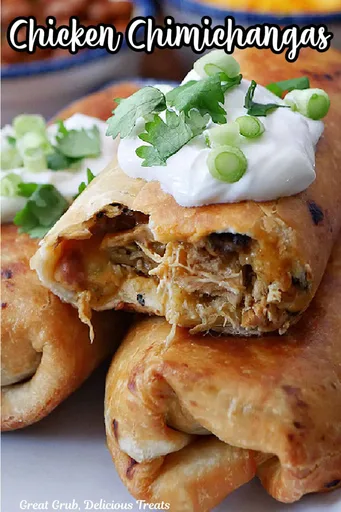 Chicken Chimichangas