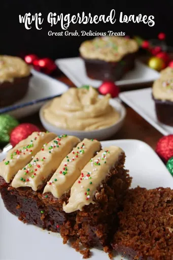 Mini Gingerbread Loaves