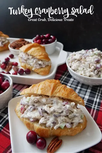 Turkey Cranberry Salad (Leftover Turkey Recipe)