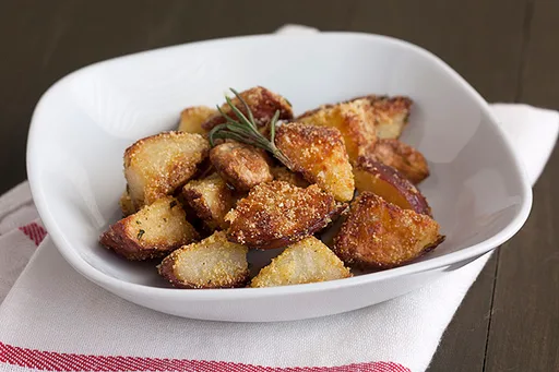 Crispy Parmesan-Rosemary Roasted Potatoes