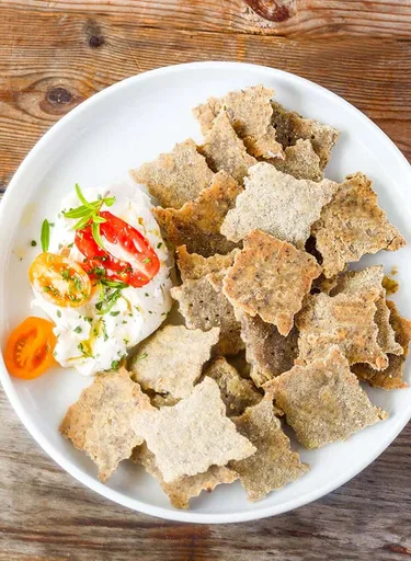 Galletas crujientes de arroz integral