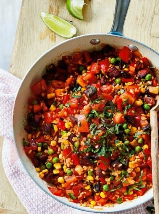 Spanish Rice with Chorizo
