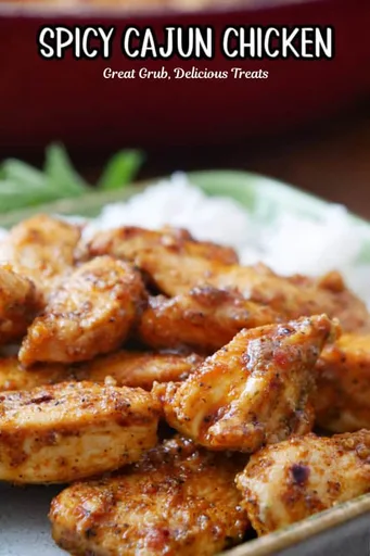 Pollo cajún picante