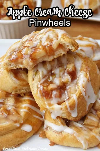 Apple Cream Cheese Pinwheels