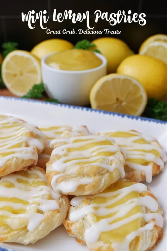 Lemon Pastries ( Bite-Size Puff Pastry)