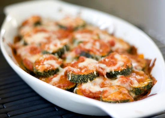 Layered Zucchini Parmesan