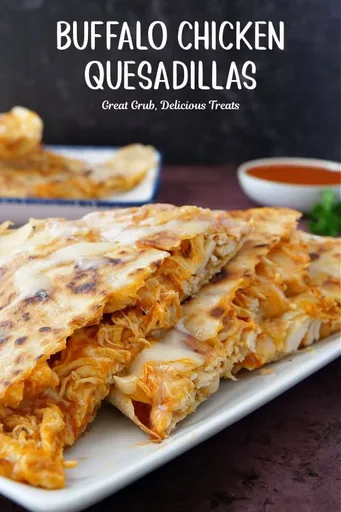Buffalo Chicken Quesadilla