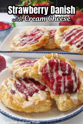 Strawberry Danish with Cream Cheese