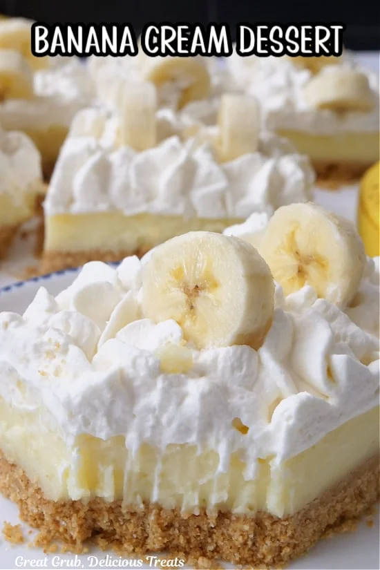 Banana Cream Dessert