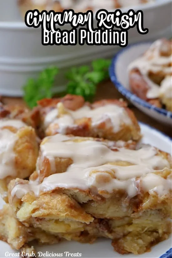 Cinnamon Raisin Bread Pudding