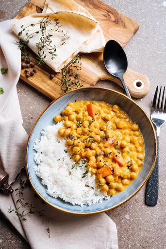 Jamaican-Style Vegan Chickpea Curry