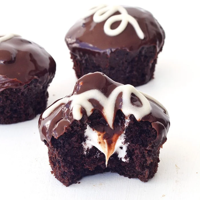 Ding Dong Cupcakes