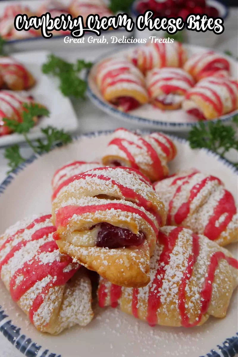 Cranberry Cream Cheese Bites