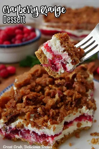 Cranberry Orange Dessert