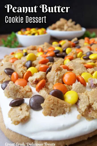 Postre de galletas de mantequilla de cacahuete