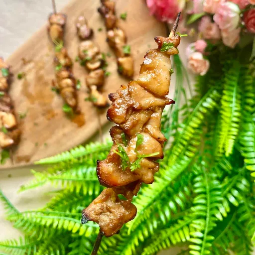 EASY Chinese Chicken on a Stick