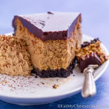 Baked Espresso Cheesecake
