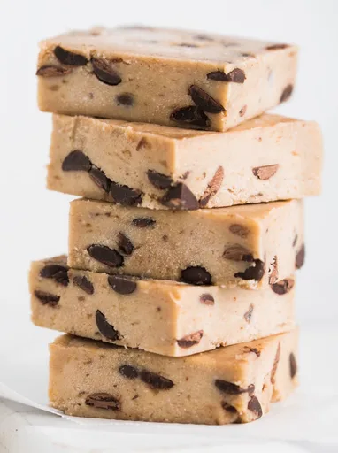 Fudge sin horno de chocolate y plátano