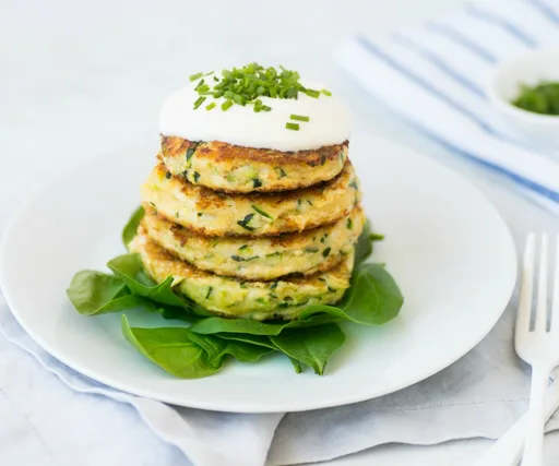 Tortitas de calabacín y parmesano