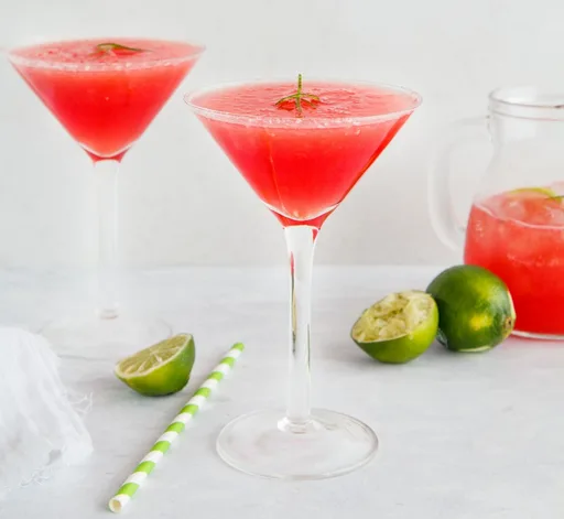 Margarita de sandía con 4 ingredientes