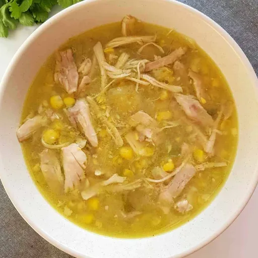 Chinese chicken and sweetcorn soup