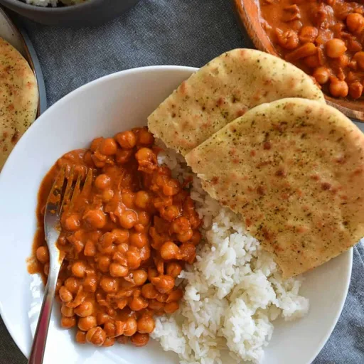 Chana Masala with Coconut Milk
