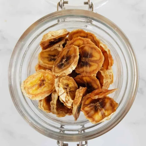 Chips de plátano deshidratado