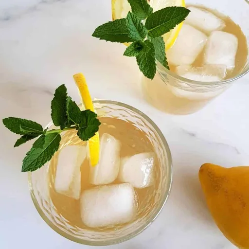 Ginger Lemon Iced Tea