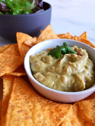 Guacamole con limón