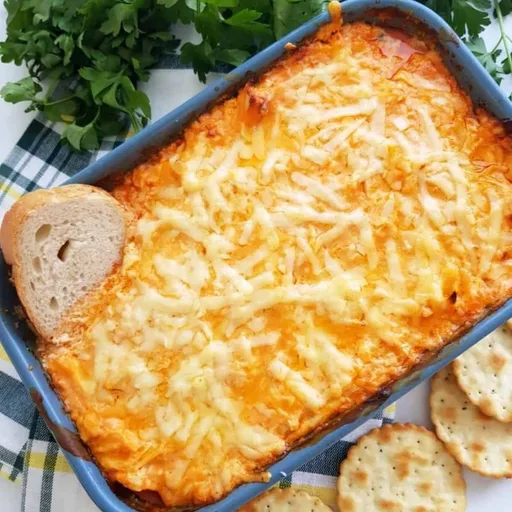 Healthy Buffalo Chicken Dip
