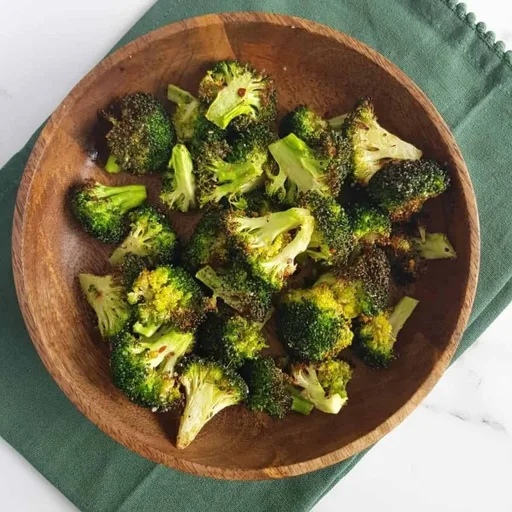 Brócoli en freidora de aire