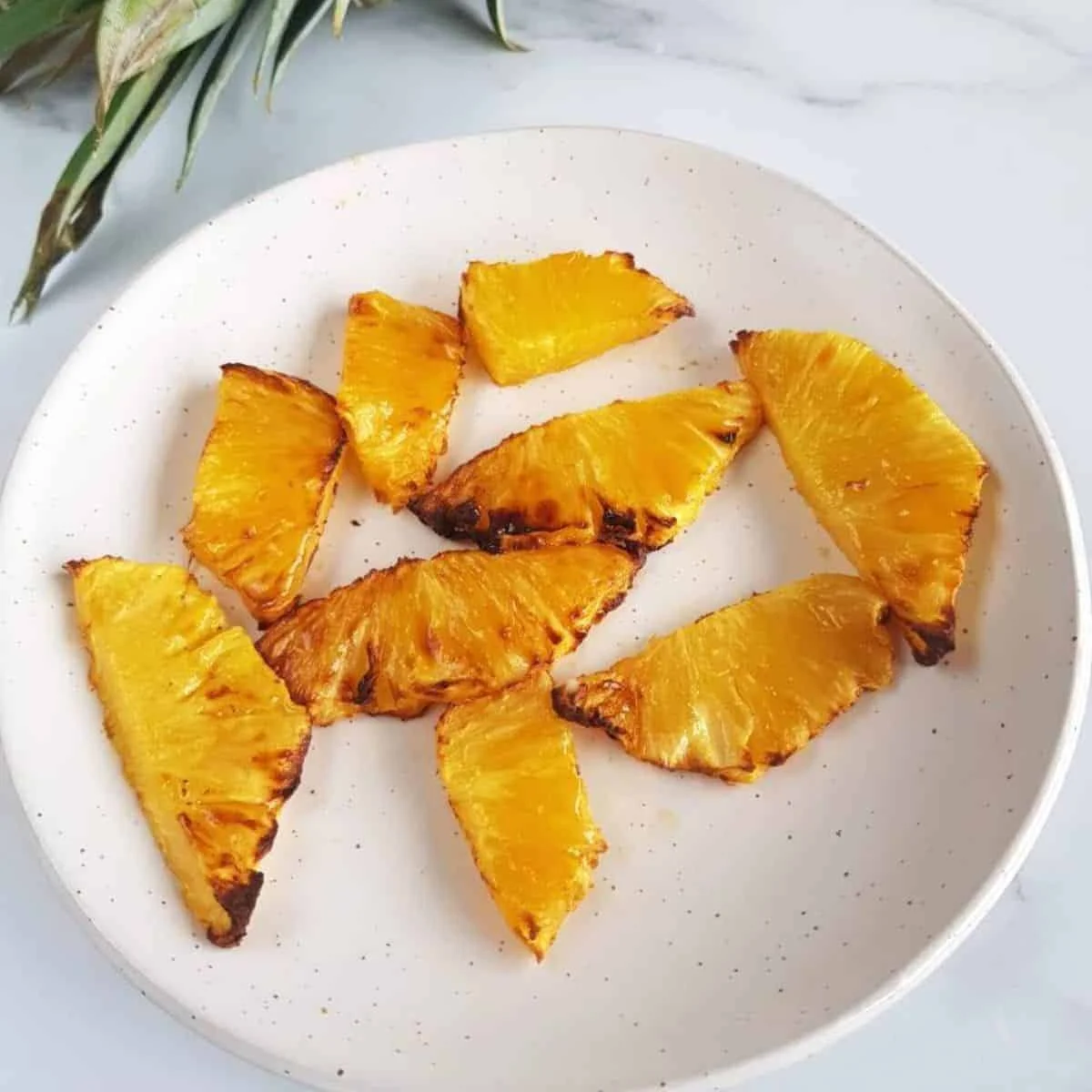 Ananas à la friteuse à air