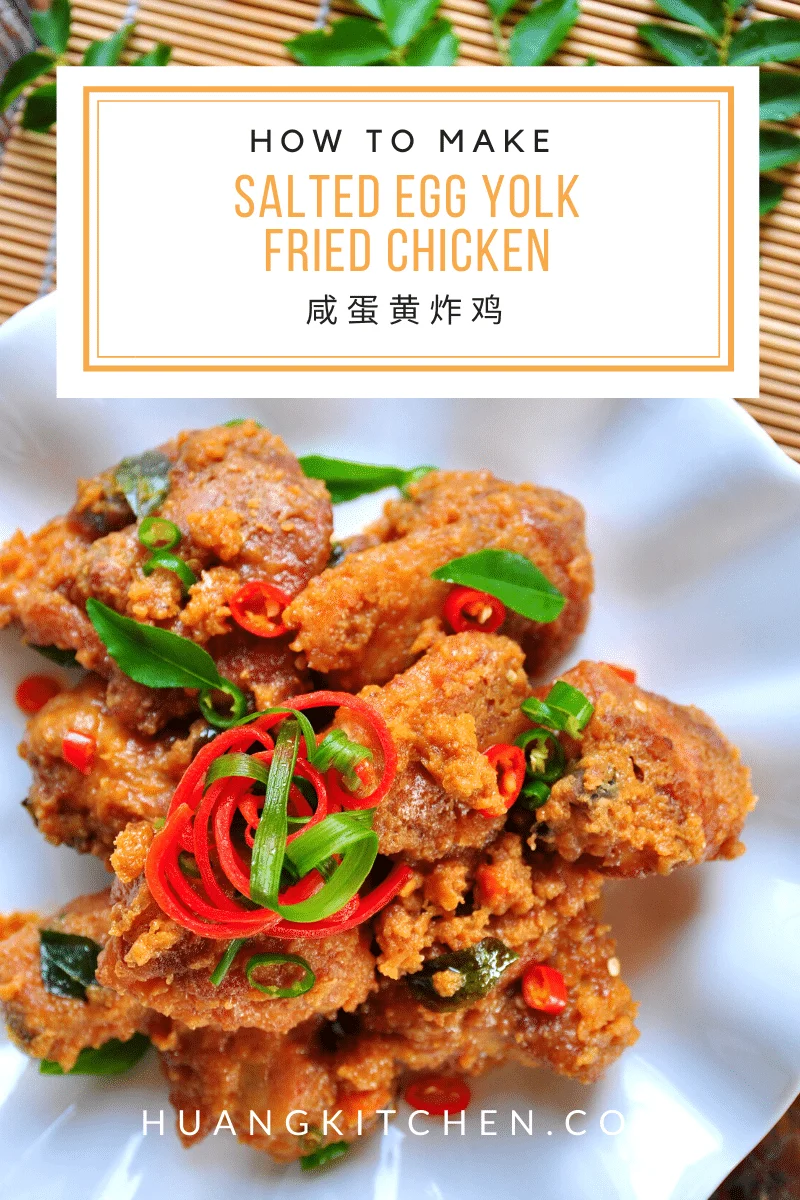 Salted Egg Yolk Fried Chicken 咸蛋炸鸡