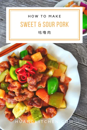 Cerdo agridulce (Gu Lu Rou)