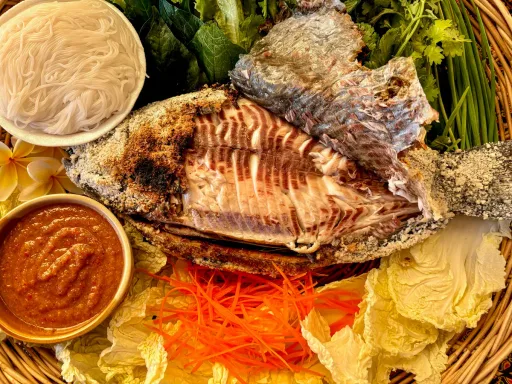 Pla Pao (Receta auténtica de pescado a la parrilla tailandés)
