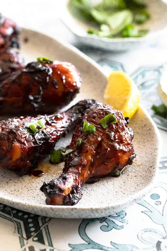 Receta de pollo a la granada (Muslitos en freidora de aire)