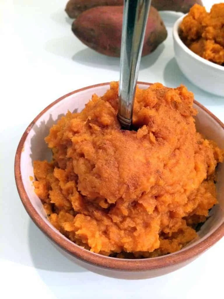 Maple Orange Mashed Sweet Potatoes