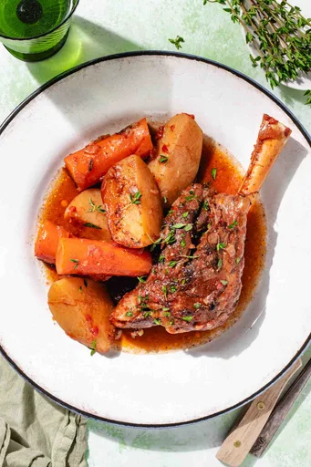 Jarretos de cordero al horno (muy tiernos)