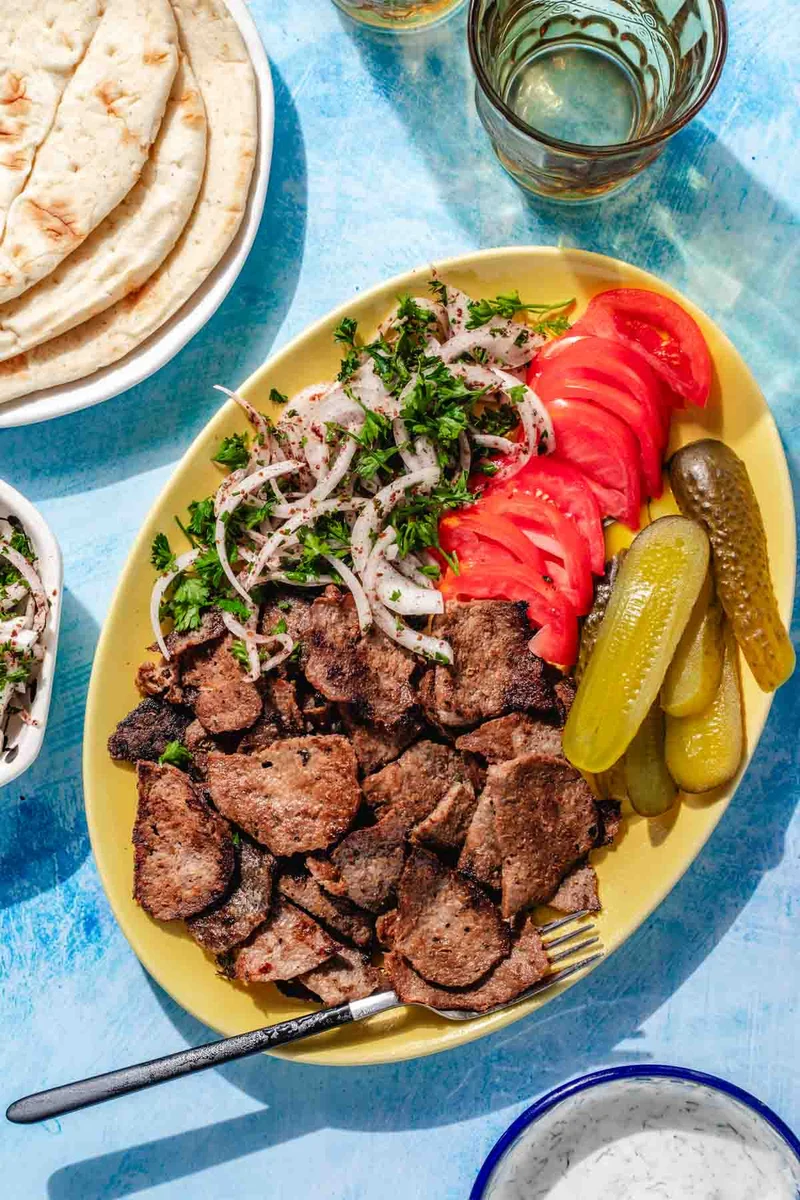 Easy Skillet Doner Kebab (Lamb/Beef)