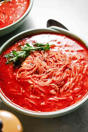 30-Minute Tomato Vermicelli Soup