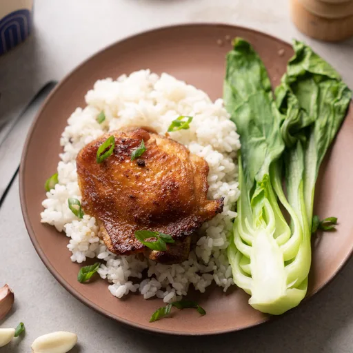 Muslos de pollo al horno (con un toque asiático)
