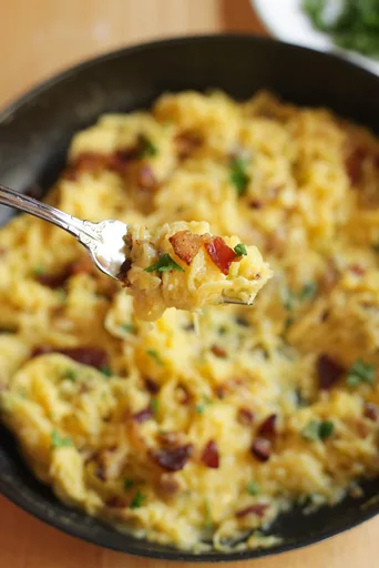 Spaghetti Squash Carbonara