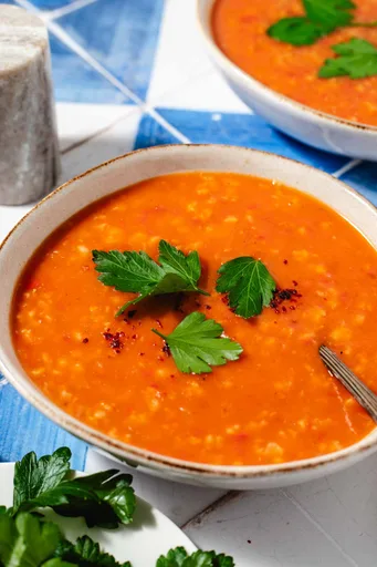 30-Minute Oatmeal Soup (Tomato Based)