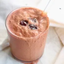 Creamy Tart Cherry Chocolate Smoothie