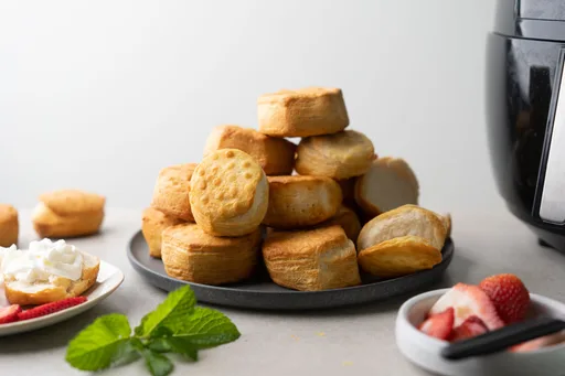 Air Fryer Biscuits (Canned, Refrigerated Biscuits)