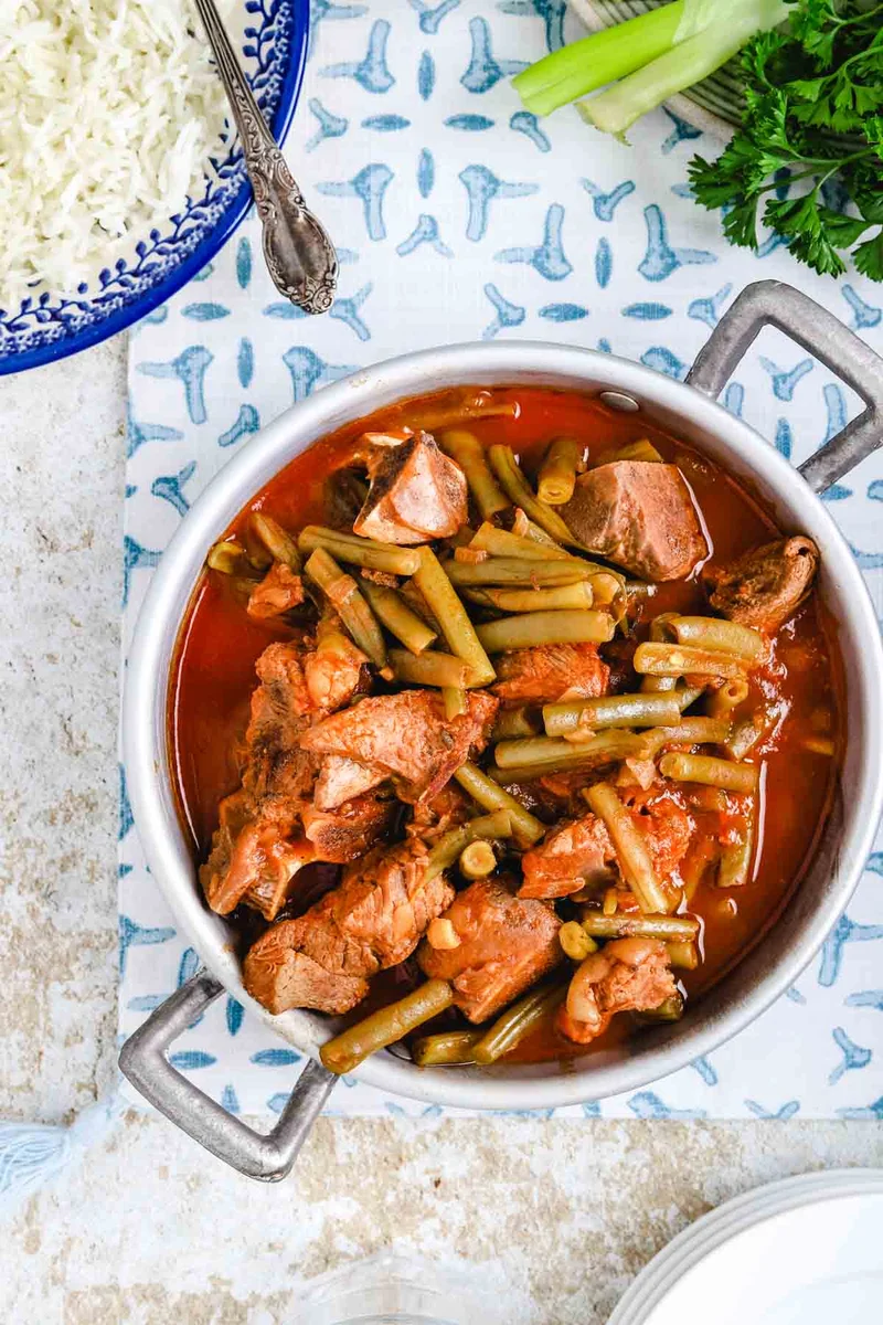 Green Bean Stew (Instant Pot & Stove-Top)