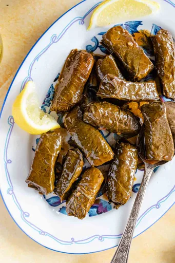 Yalanji (Vegetarian Stuffed Grape Leaves)