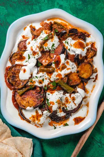Borani Banjan (Afghan Eggplant & Yogurt)