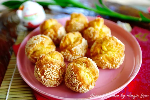 Sesame Cookie Balls 笑口枣